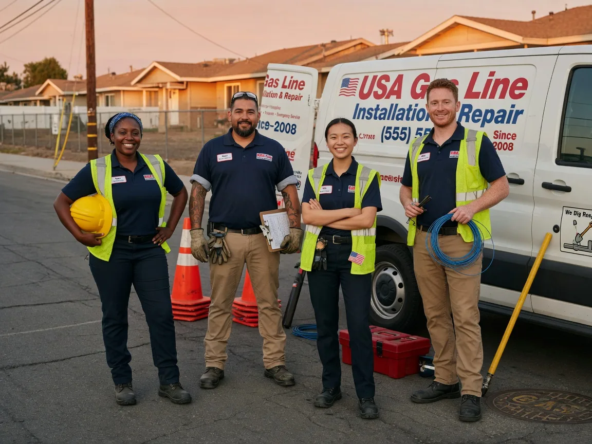 Gas Line Installation company in Attica, IN